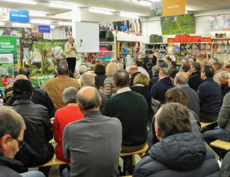 Il corso di potatura era  un grande successo