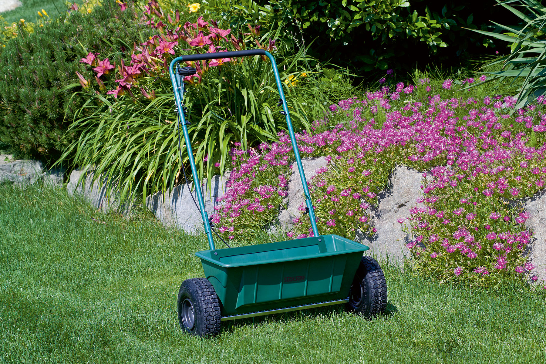Drop spreader Stocker Garden