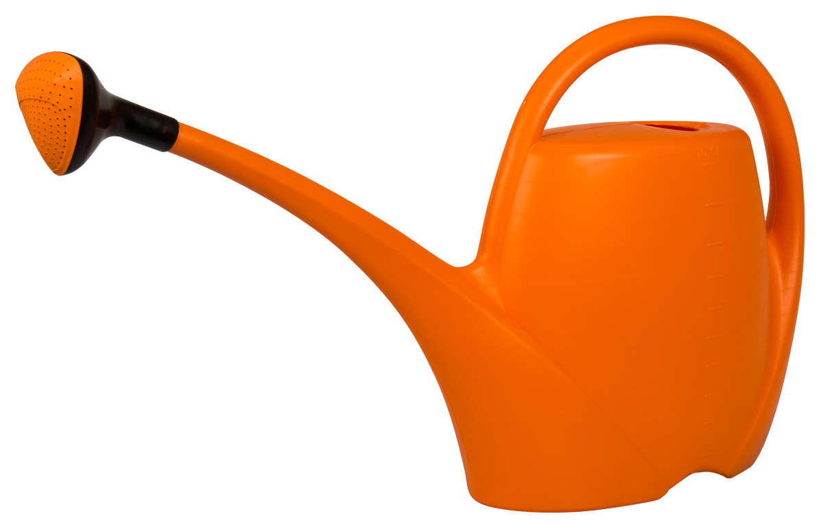 Orange watering can 2,5 L Stocker Garden