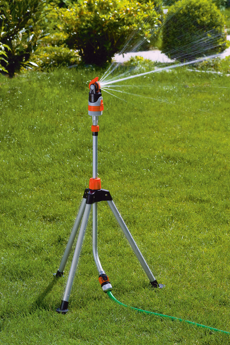 Tripod sprinkler Jet-Spray 360° - Stocker Garden
