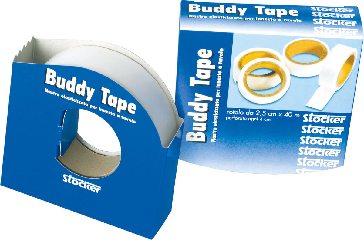 CINTA INJERTO BUDDY TAPE 25mm s/perforar R5m 2081