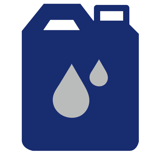 Kanister und Flüssigkeiten