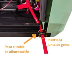 Cable de alimentación de Geyser Pro